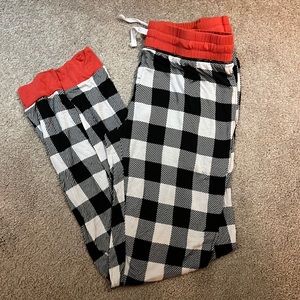 Little Sleepies women’s Buffalo check pants